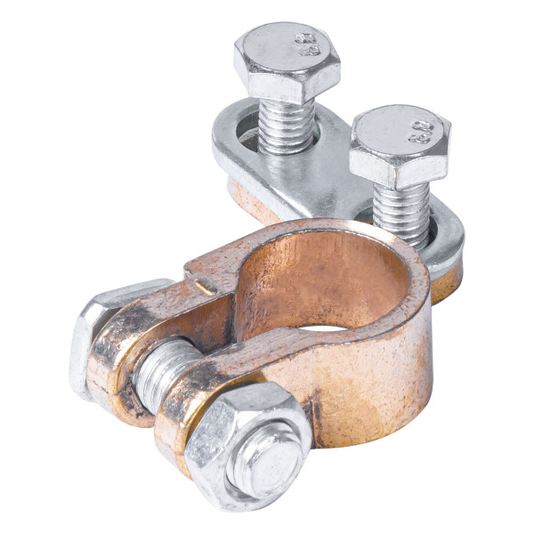 Akumulatora spaile NEGATĪVA, misiņa, 600 A, AMIO-01661