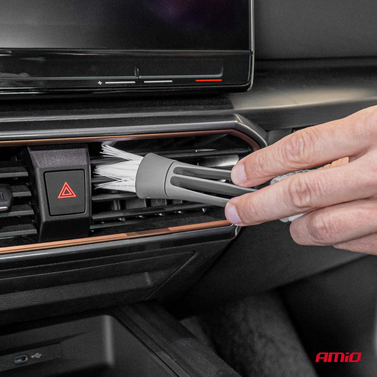 Birste ventilācijas režģu tīrīšanai AMIO-02607