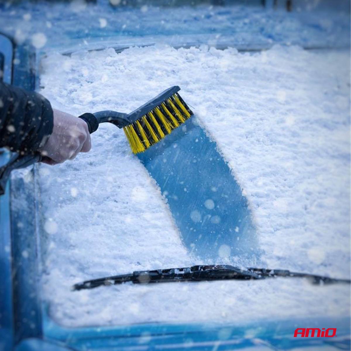 Birste-skrāpis 75 cm, NICE TOUCH ALUMINIUM