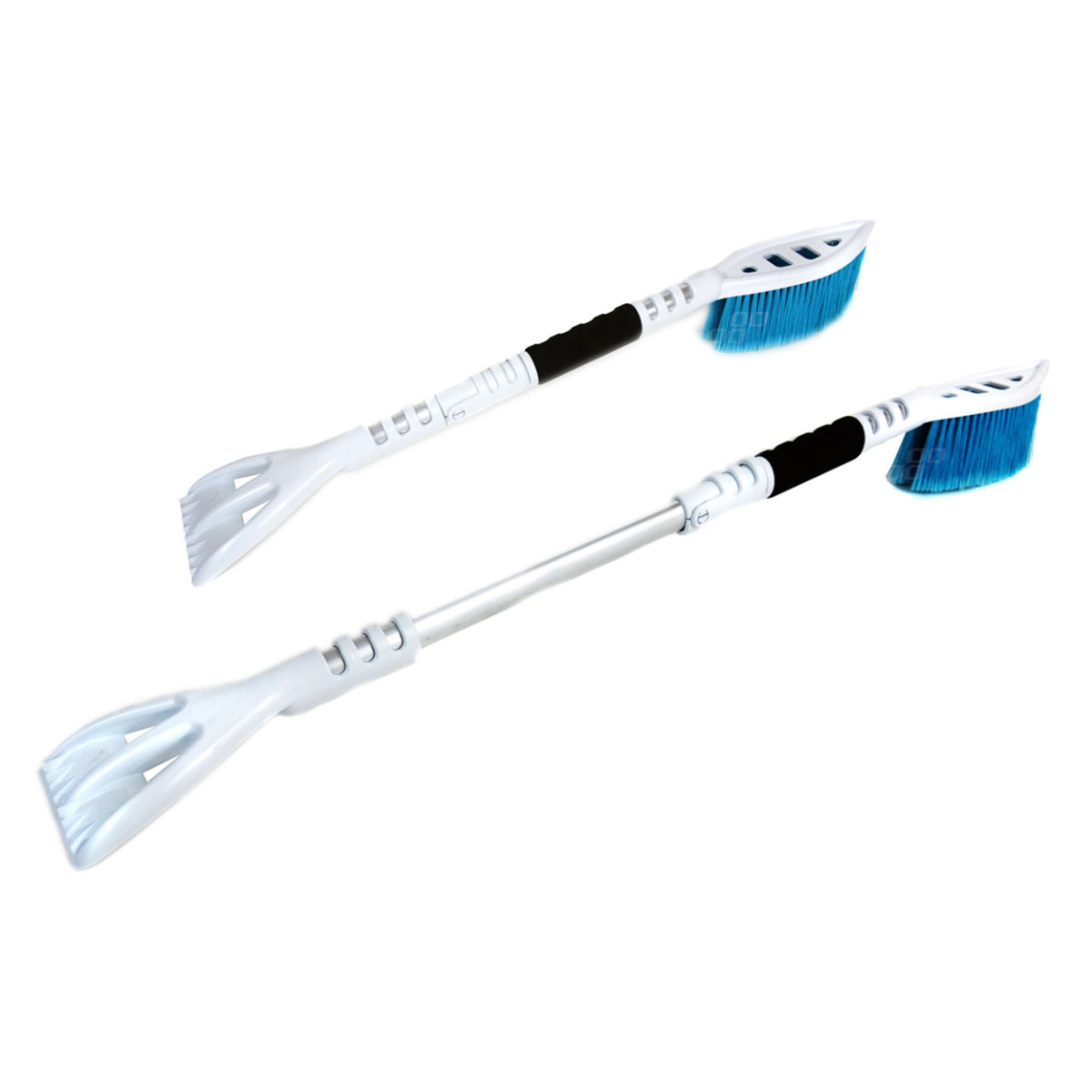 Teleskopiskā sniega birste ar ledus skrāpi PREMIUM M1 ABS, 660–890 mm