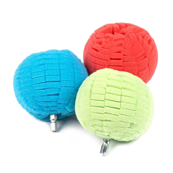 Apaļie riteņu pulēšanas sūkļi – komplekts, 80 mm AMIO-03702