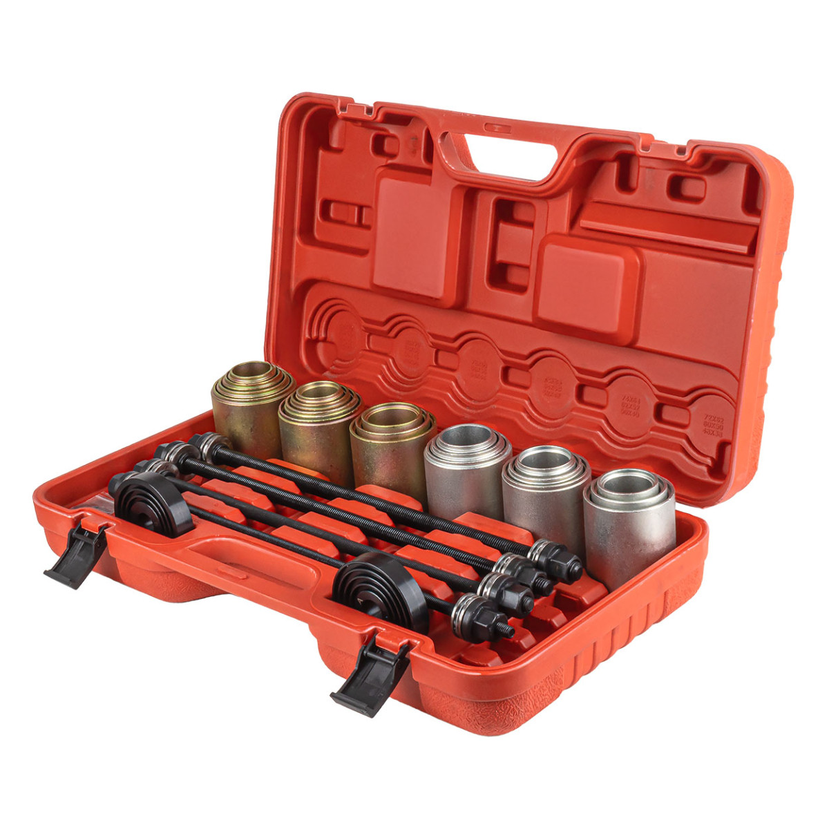 Uzmavu ievietošanas un izvilkšanas instrumentu komplekts, 26 gab. AMIO-04772