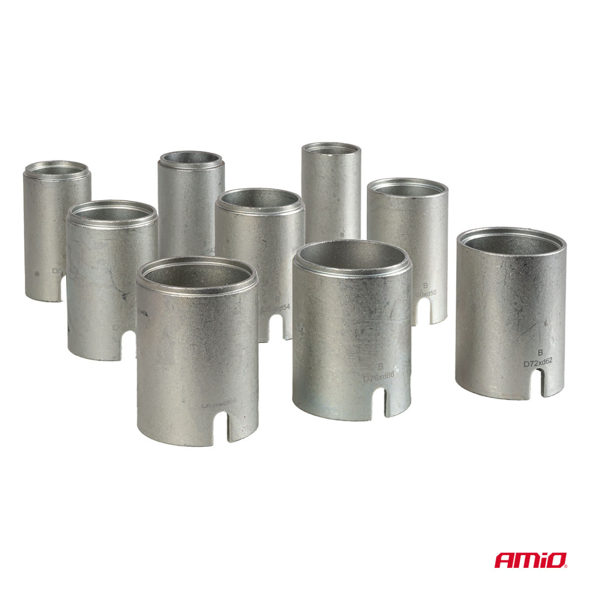 Uzmavu ievietošanas un izvilkšanas instrumentu komplekts, 26 gab. AMIO-04772