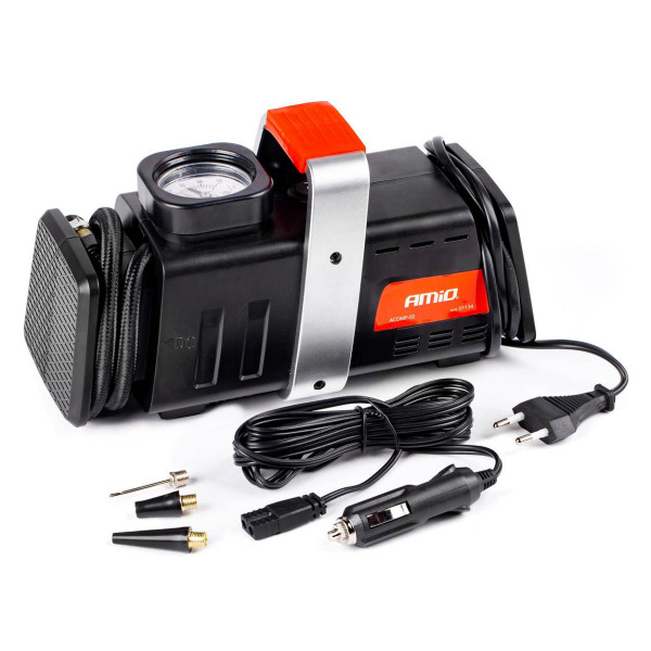 Automašīnas gaisa kompresors 12V/230V ACOMP-02 AMIO-01134