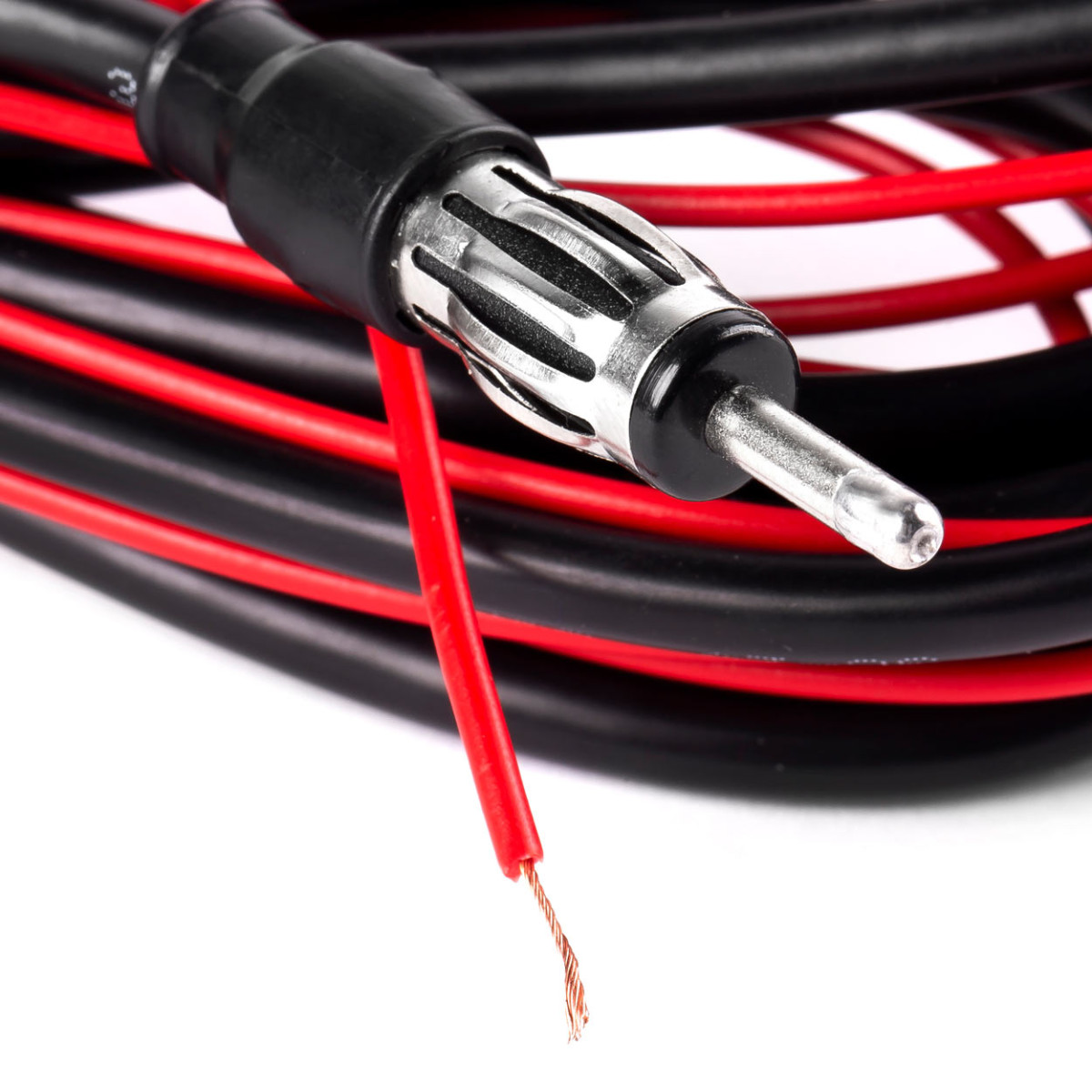 Automašīnas antena 40 cm ar pastiprinātāju, ANT08 AMIO-01511