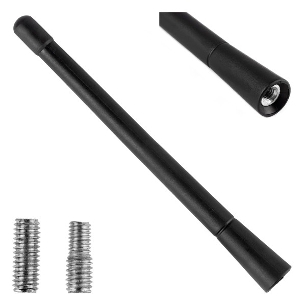 Automašīnas antena ar 2 adapteriem 5/6 mm ANTM01 AMIO-01051