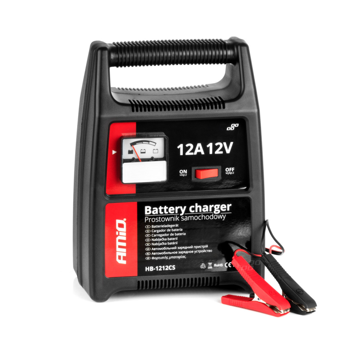 Akumulatora lādētājs SBC-12A 12A 12V AMIO-02089