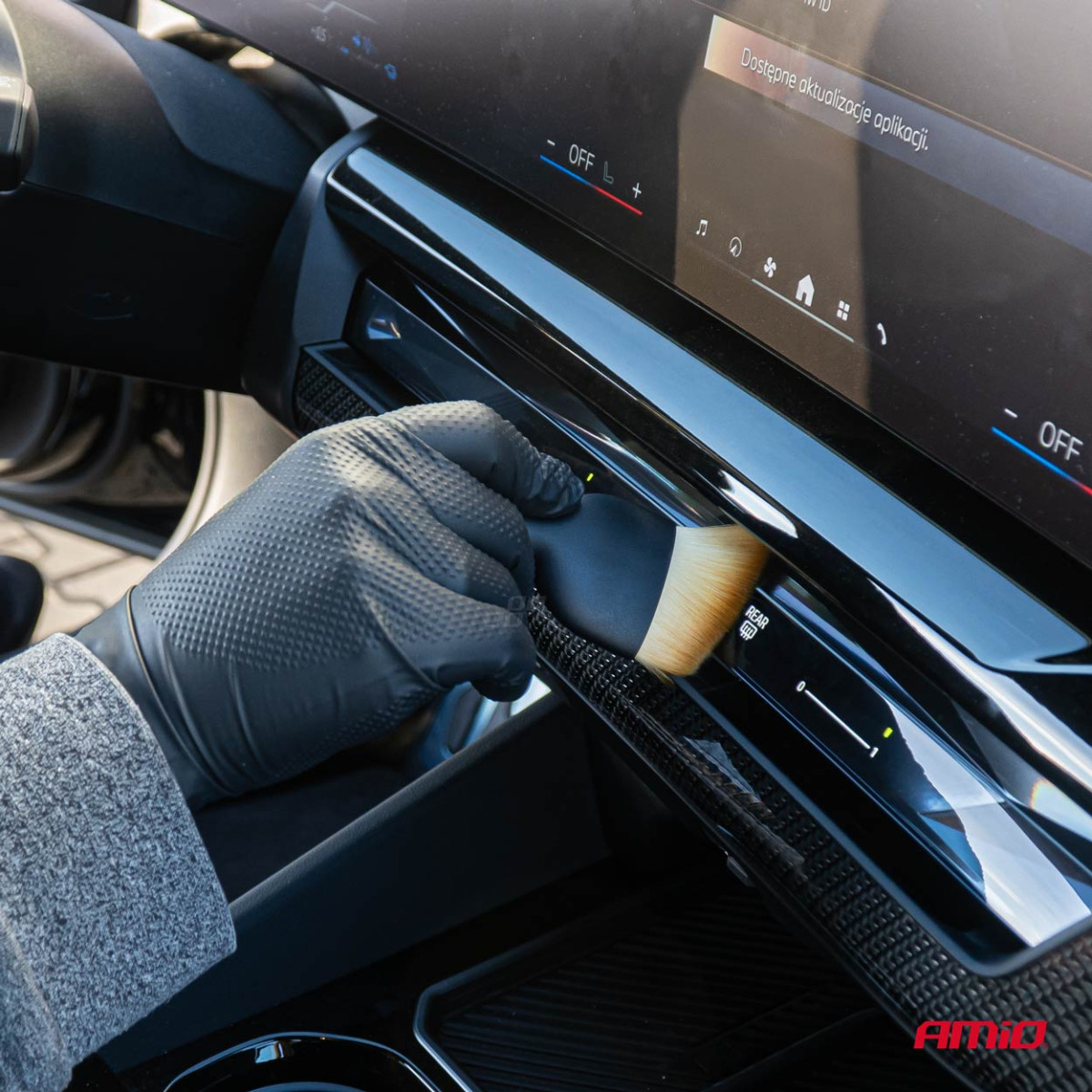 Automašīnu detaļu tīrīšanas birste, 1 gab. AMIO-04334