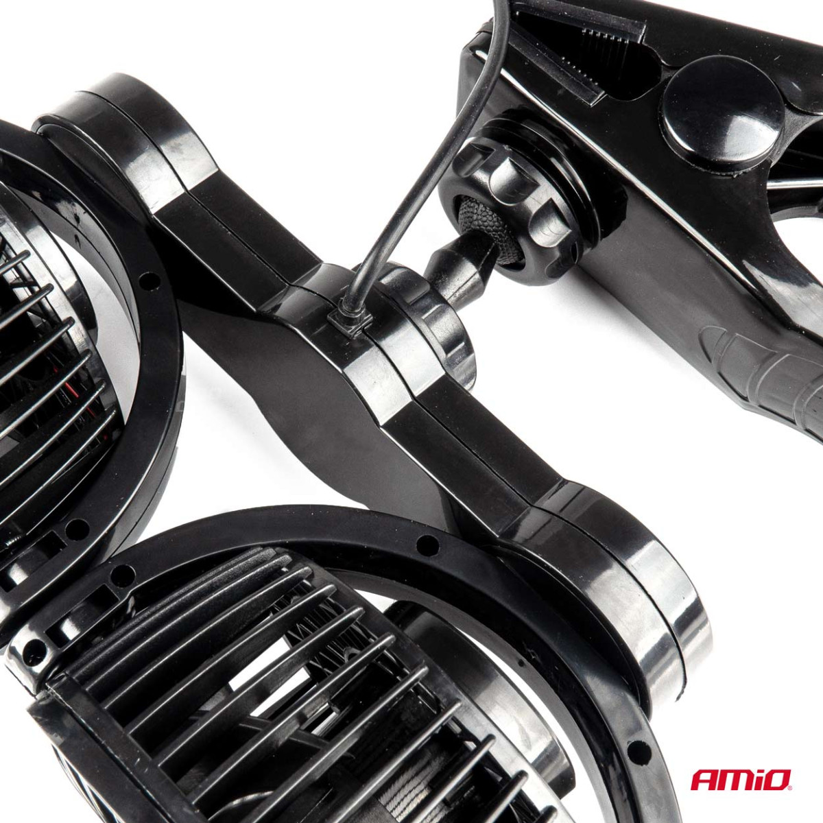 Automašīnas ventilators ar klipsi 2x4" 12V