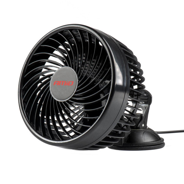 Automašīnas ventilators ar piesūcekni 6" 12V