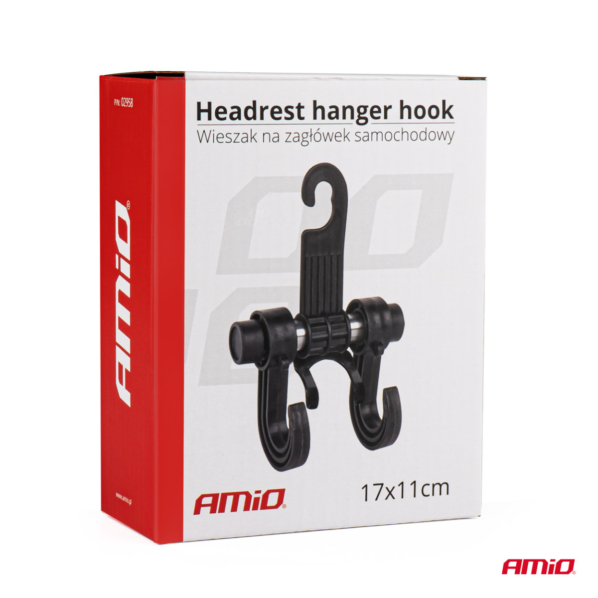 Automašīnas galvas balsta āķi AMIO-02958