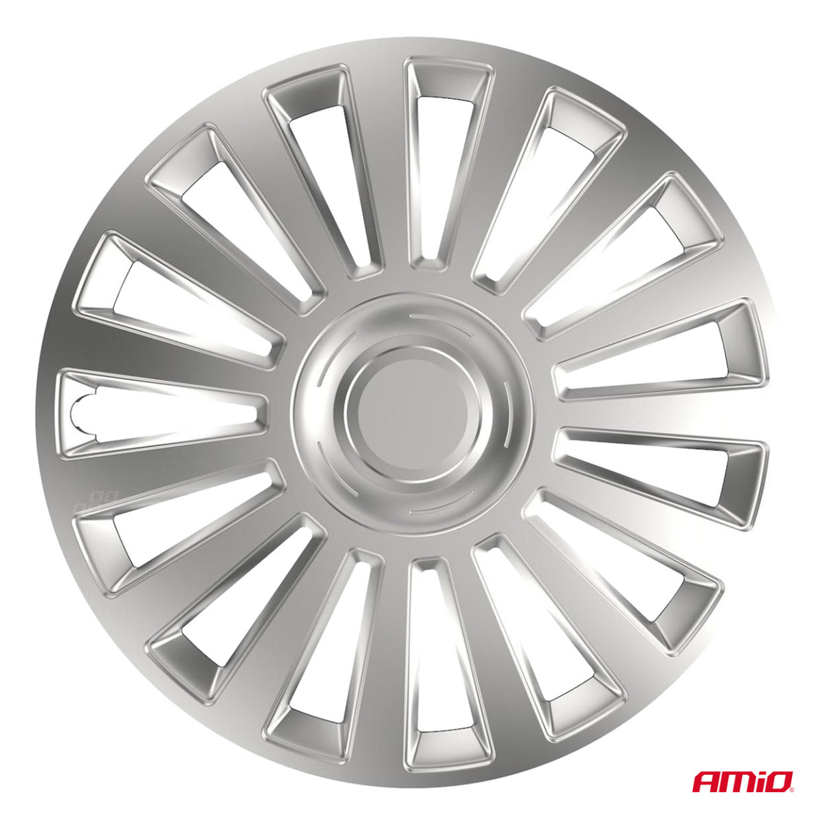 Riteņu dekoratīvie diski 4 gab., Luxury, sudrabkrāsas, 14"