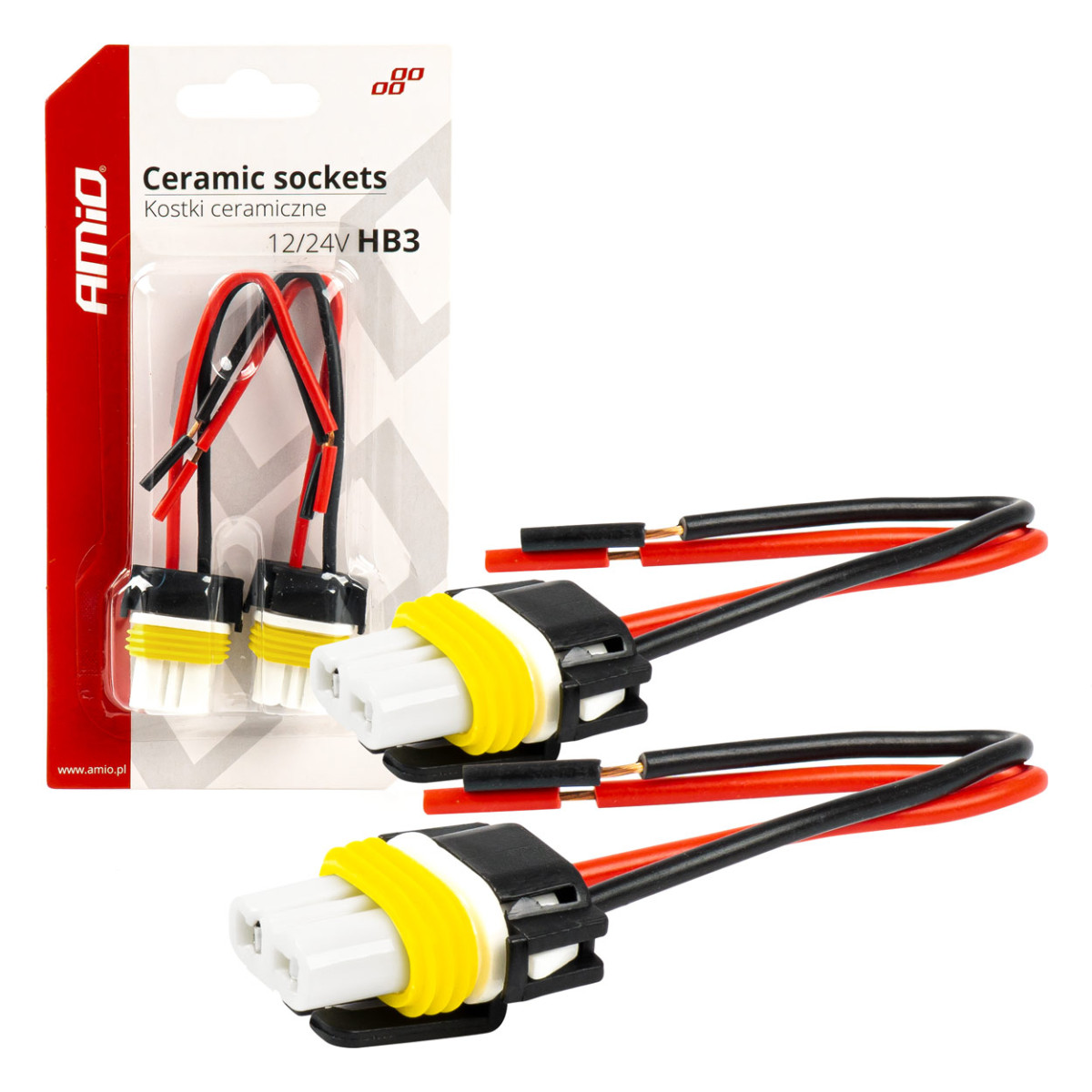 Keramikas uzgaļi HB3 9005, 2 gab., AMIO-03058