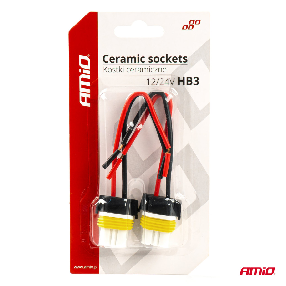 Keramikas uzgaļi HB3 9005, 2 gab., AMIO-03058