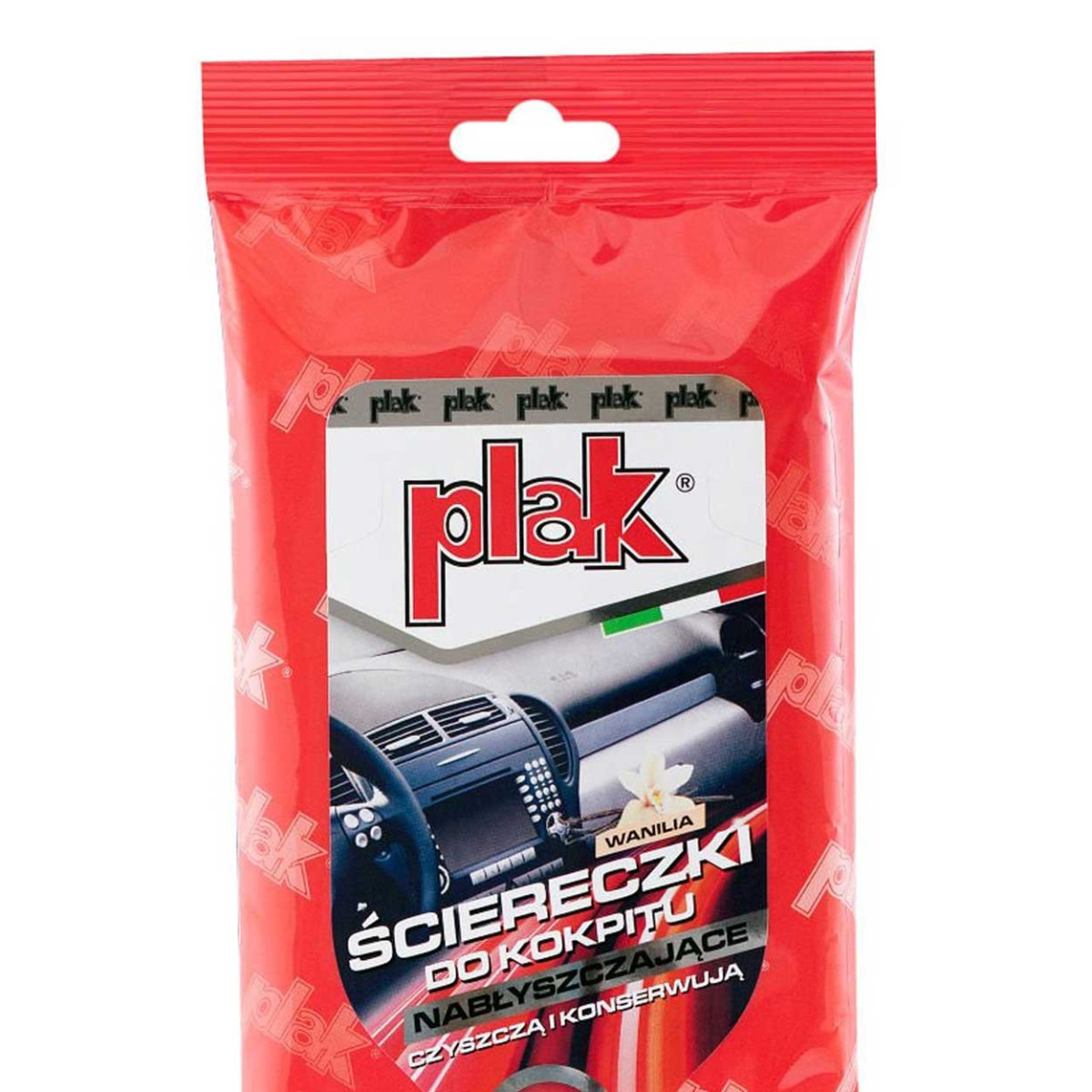 PLAK salvetes salonam/plastmasai, 24 gab., vaniļas aromāts