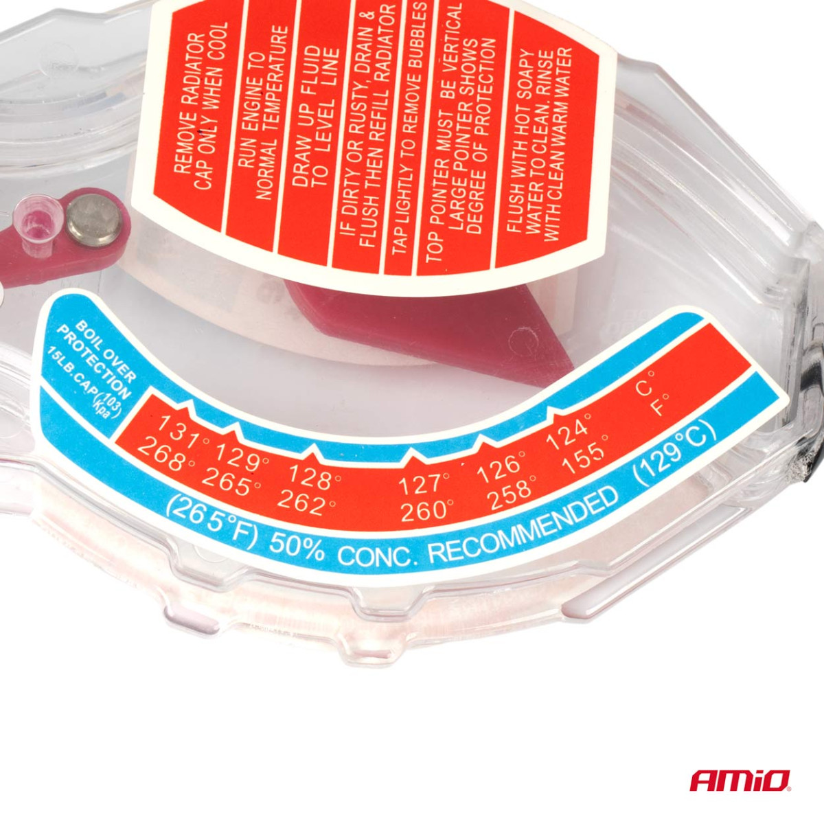 Dzesēšanas šķidruma testeris AMIO-04276