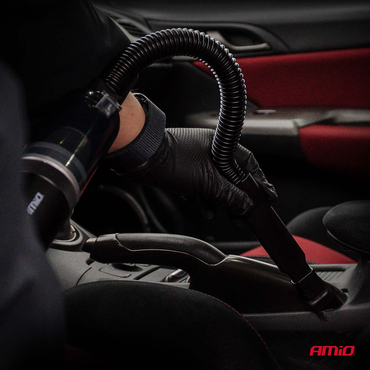 Bezvadu automašīnas sūknis ar sūkņa funkciju 100 W 20 kPa USB-C AMIO-04785