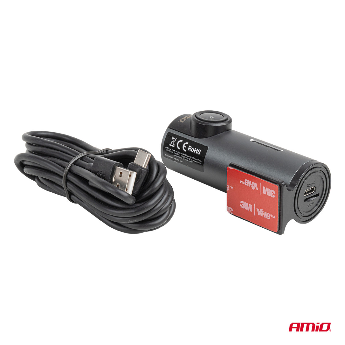 Automašīnas DVR 1K WLAN Wi-Fi Full HD 128 GB AMIO-04798