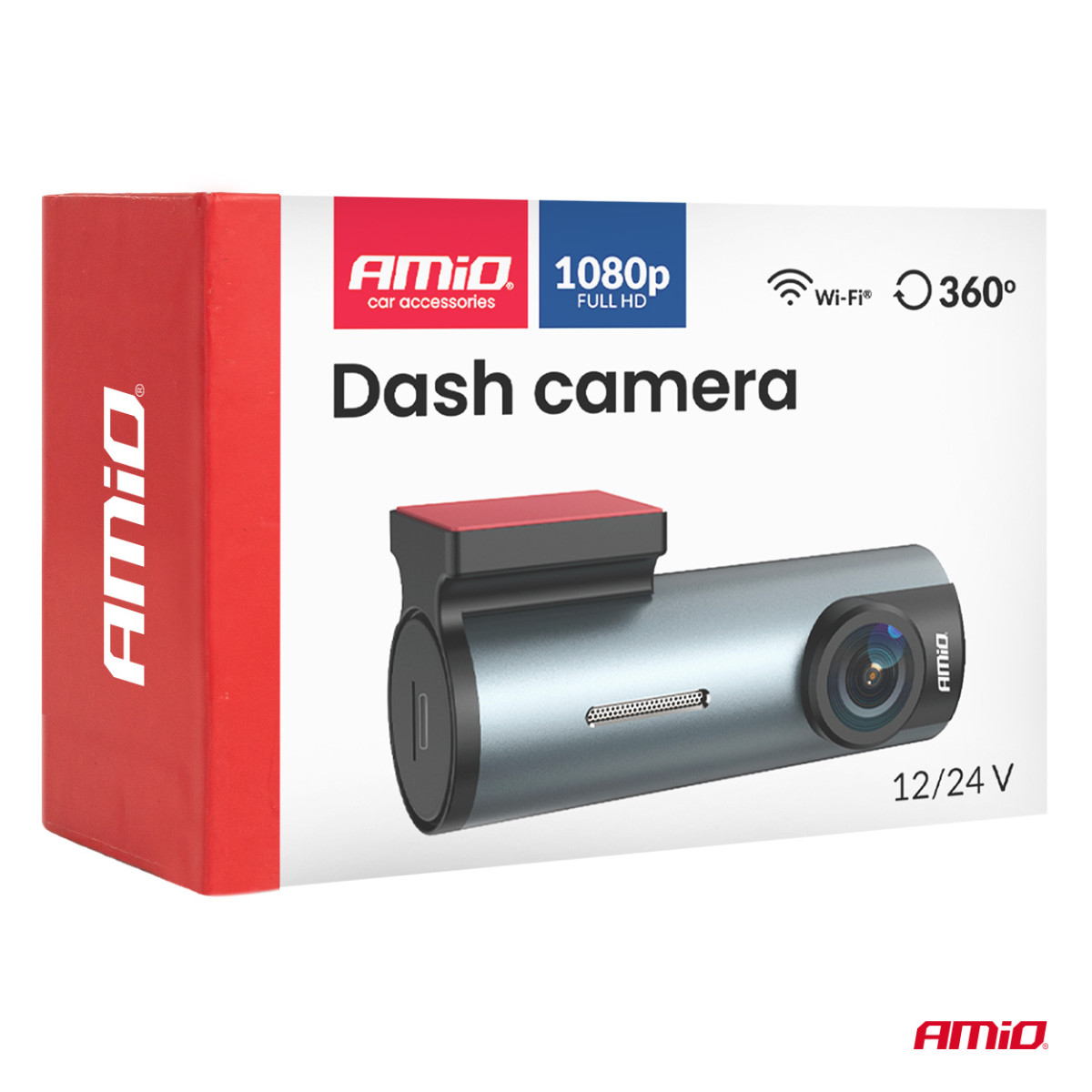 Automašīnas DVR 1K WLAN Wi-Fi Full HD 128 GB AMIO-04798