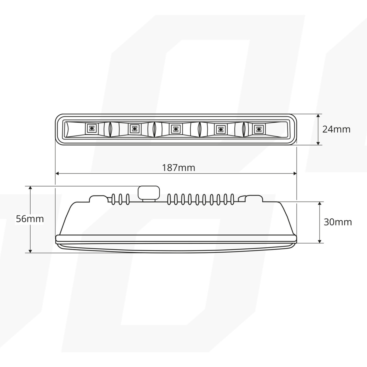 Dienas gaitas lukturi DRL 501HP