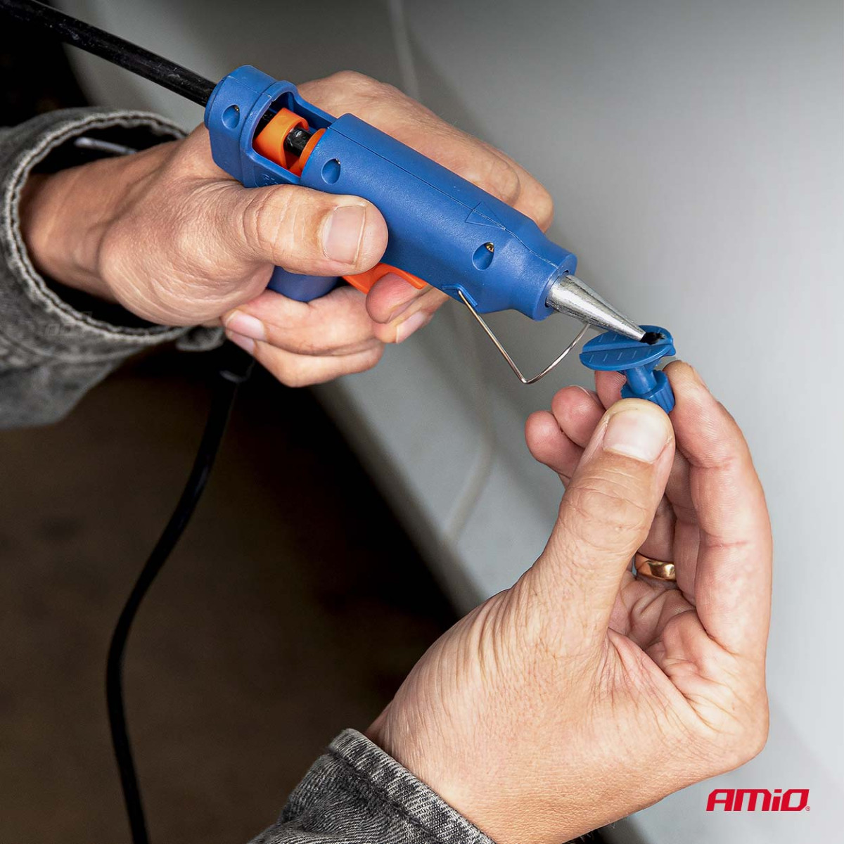 PDR virsbūves iespiedumu remonta komplekts ar bīdāmo izvilcēju (dari pats) AMIO-04599