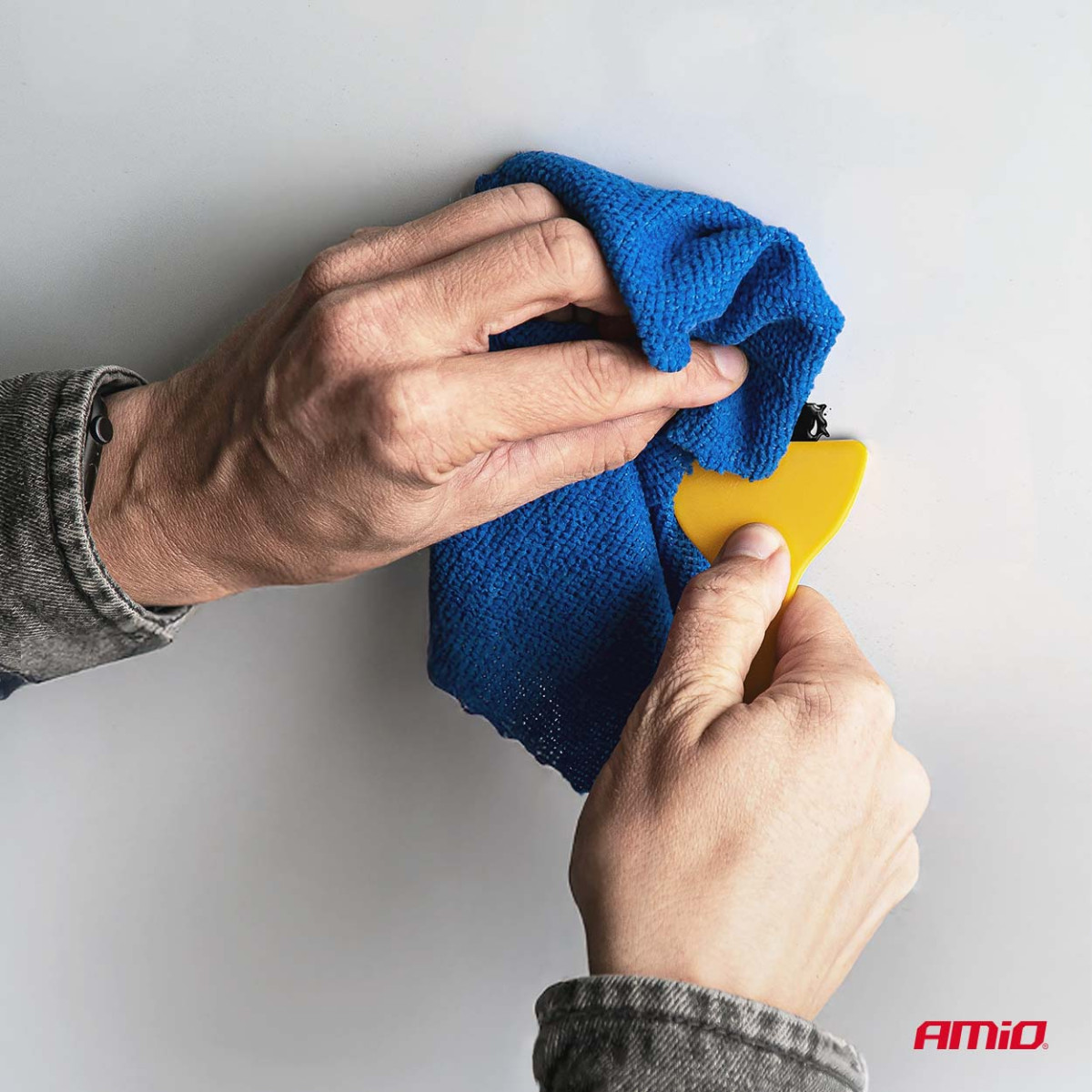 PDR komplekts – automašīnas virsbūves iedobumu remontam, 20 uzgaļi, AMIO-04598