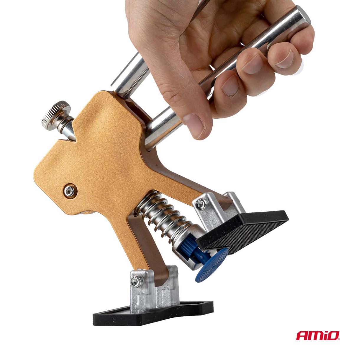 PDR komplekts – automašīnas virsbūves iedobumu remontam, 20 uzgaļi, AMIO-04598