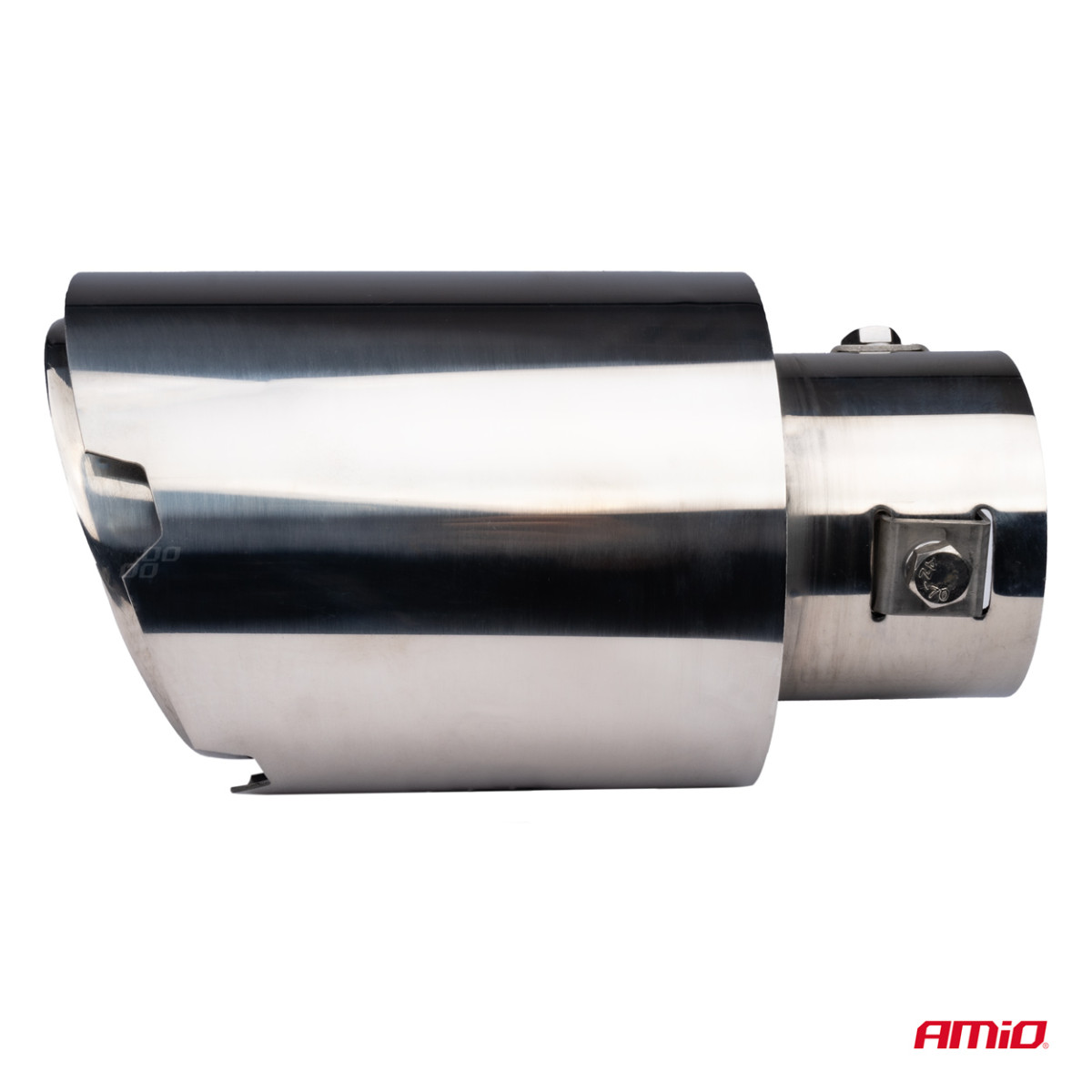 Izpūtēja uzgalis, nerūsējošā tērauda, hromēts AMiO-04064