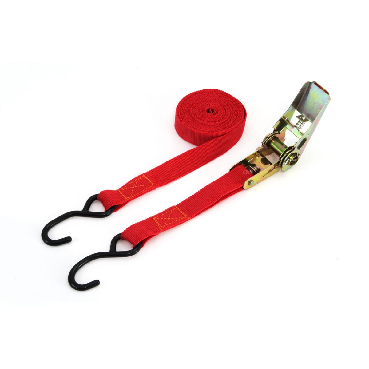 Kravas nostiprināšanas lente ar spriegotāju 350 kg, 5 mx 25 mm, BELT-01, AMIO-01723