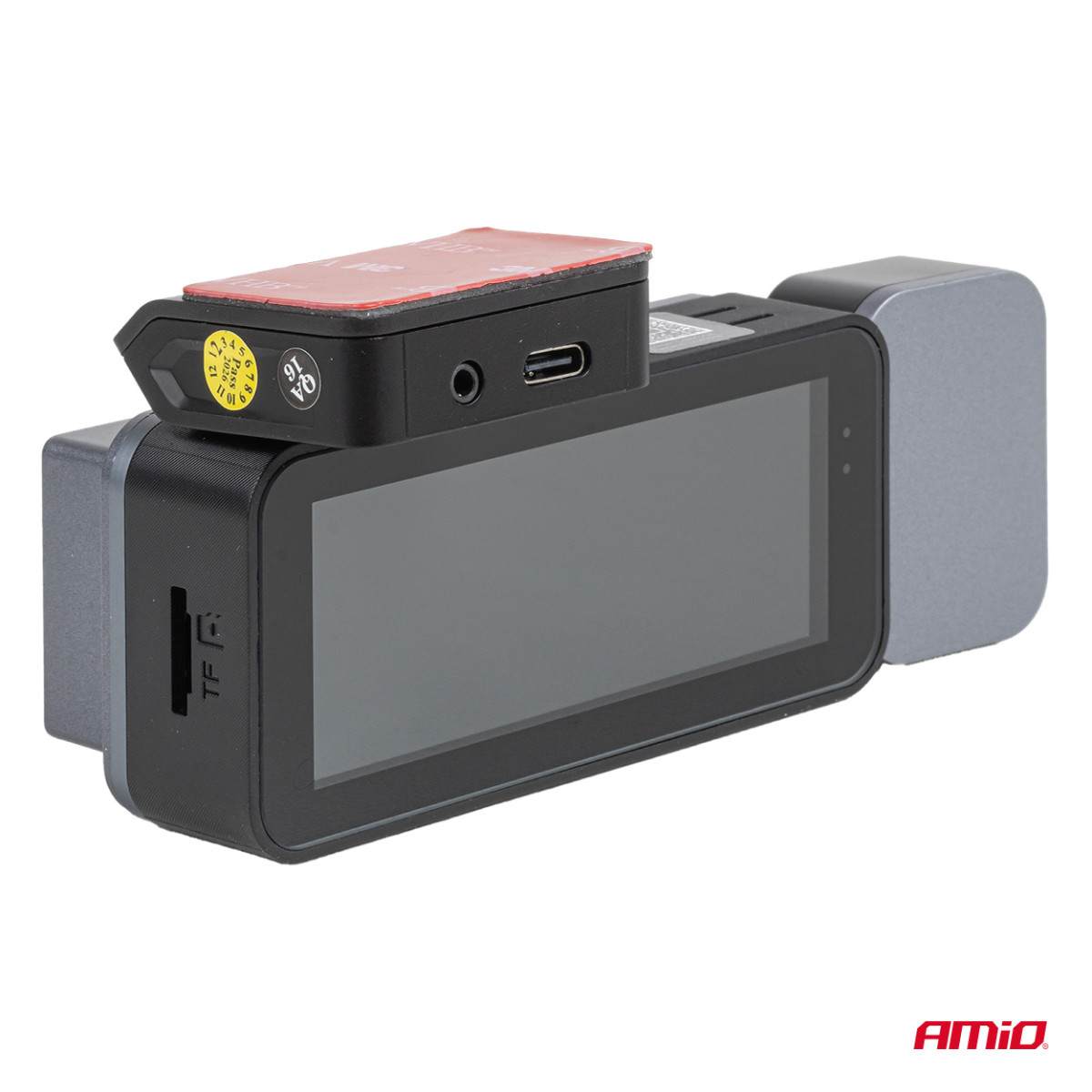 Automašīnas videoreģistrators 4K + 1K + 2K WLAN Wi-Fi UHD 512 GB AMIO-04802.