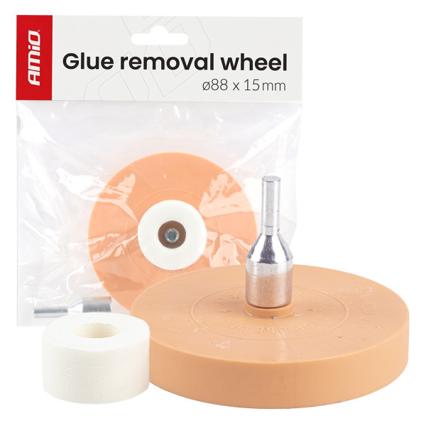 Gumijas līmes noņemšanas disks, 88 mm AMIO-04926