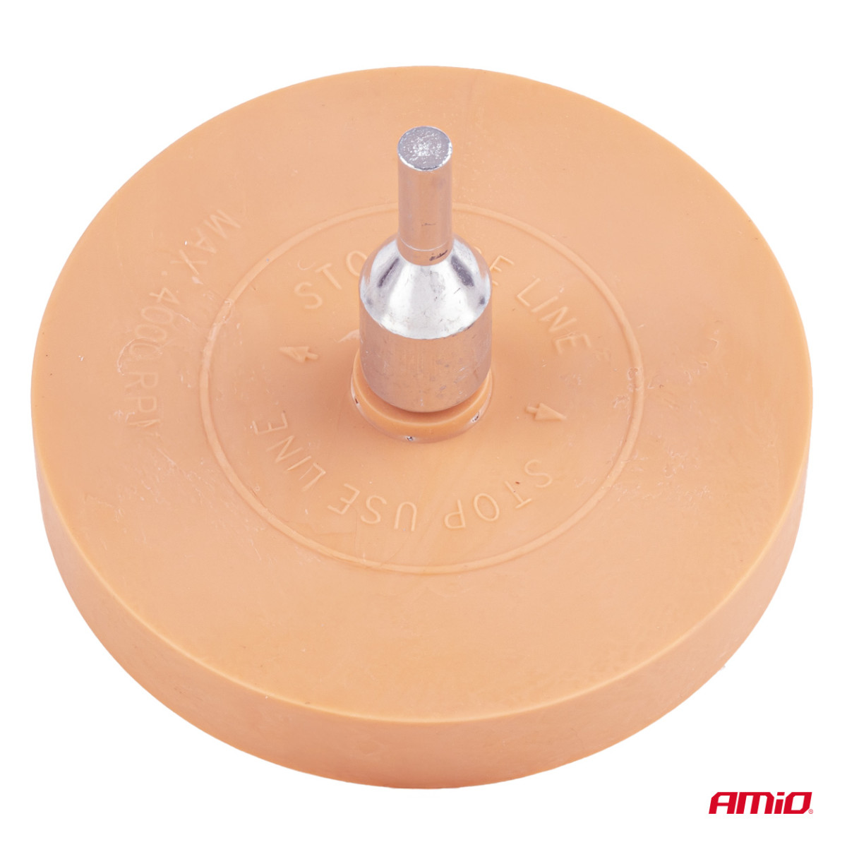 Gumijas līmes noņemšanas disks, 88 mm AMIO-04926