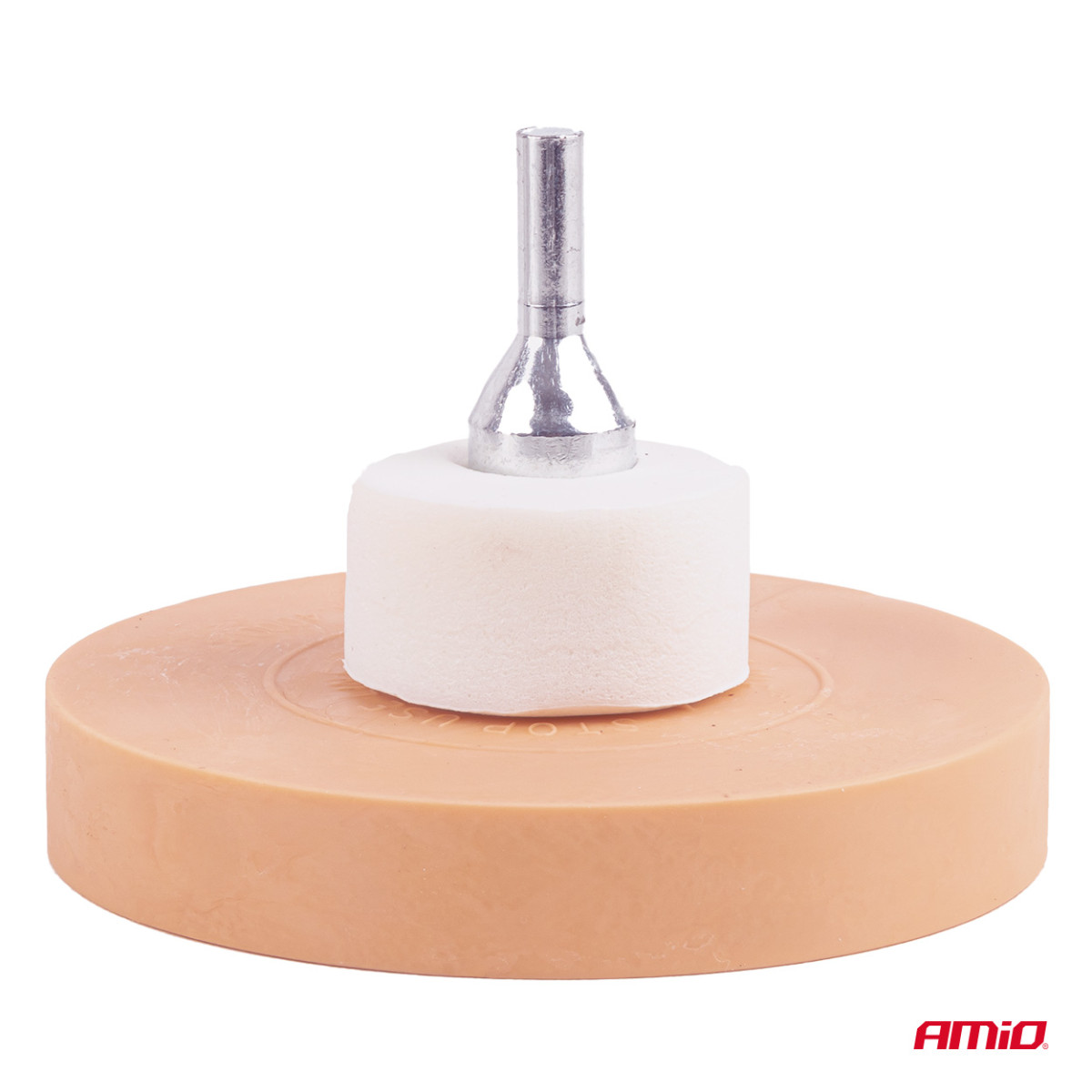 Gumijas līmes noņemšanas disks, 88 mm AMIO-04926
