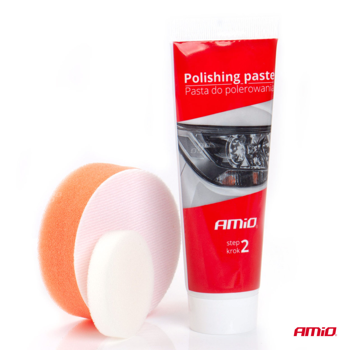 Lukturu atjaunošanas komplekts, manuāla pulēšana AMIO-02892