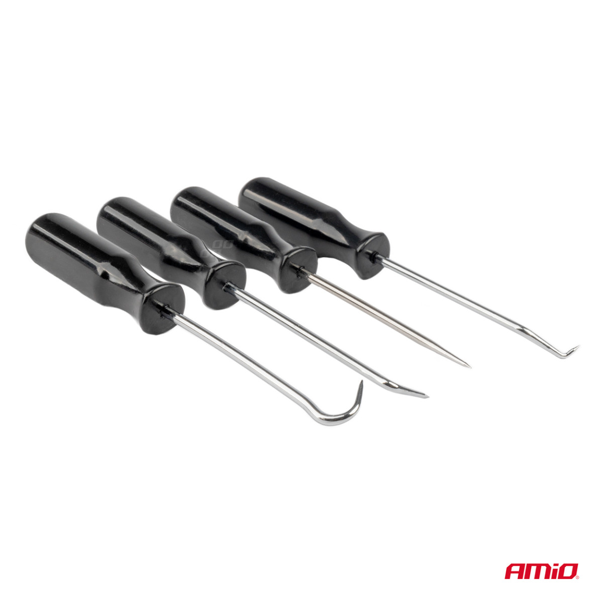 Āķa un atdalīšanas instrumentu komplekts, 4 gab. AMIO-04281