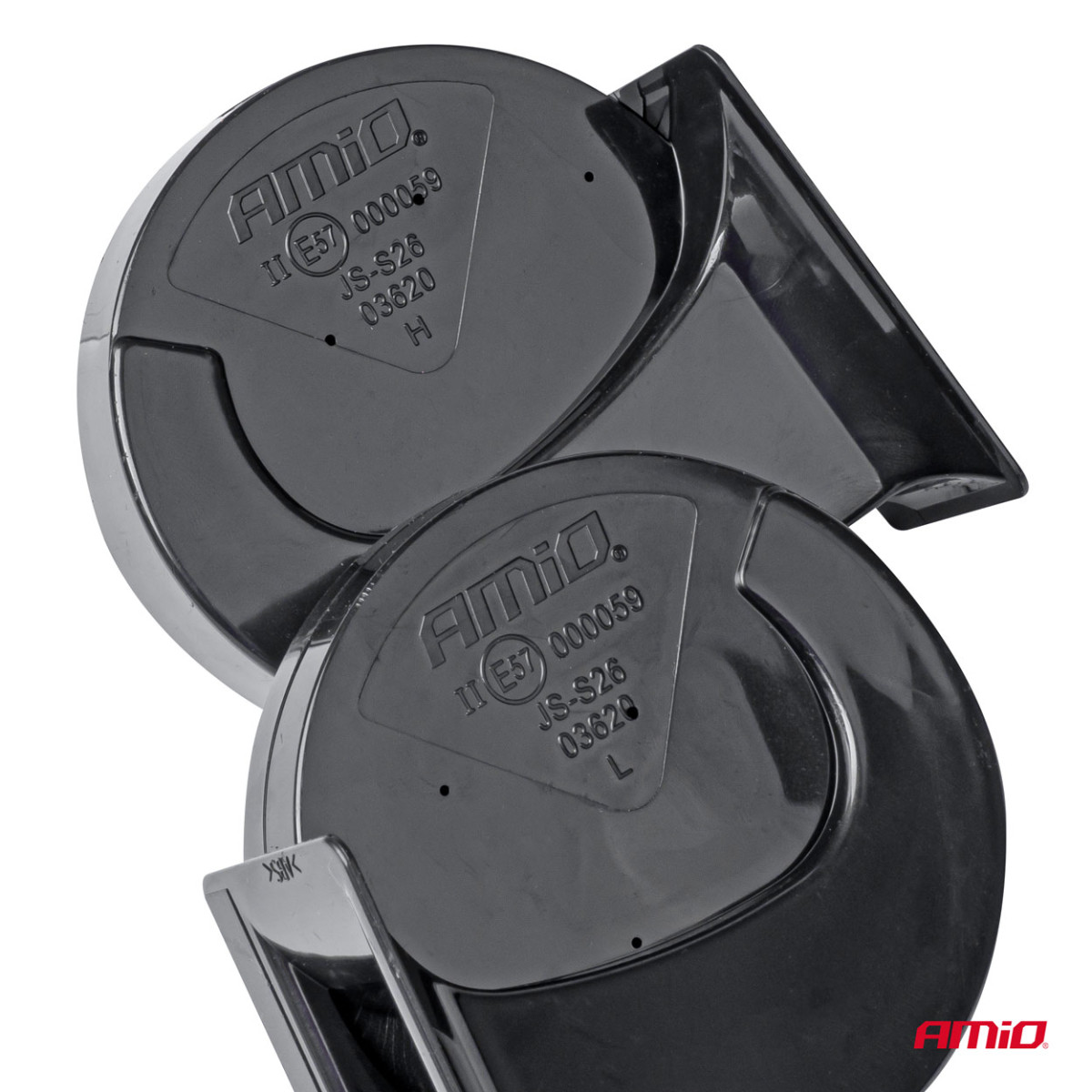 Skaņas signāli – 2 gab., 12 V, 110 dB, AMIO-03620