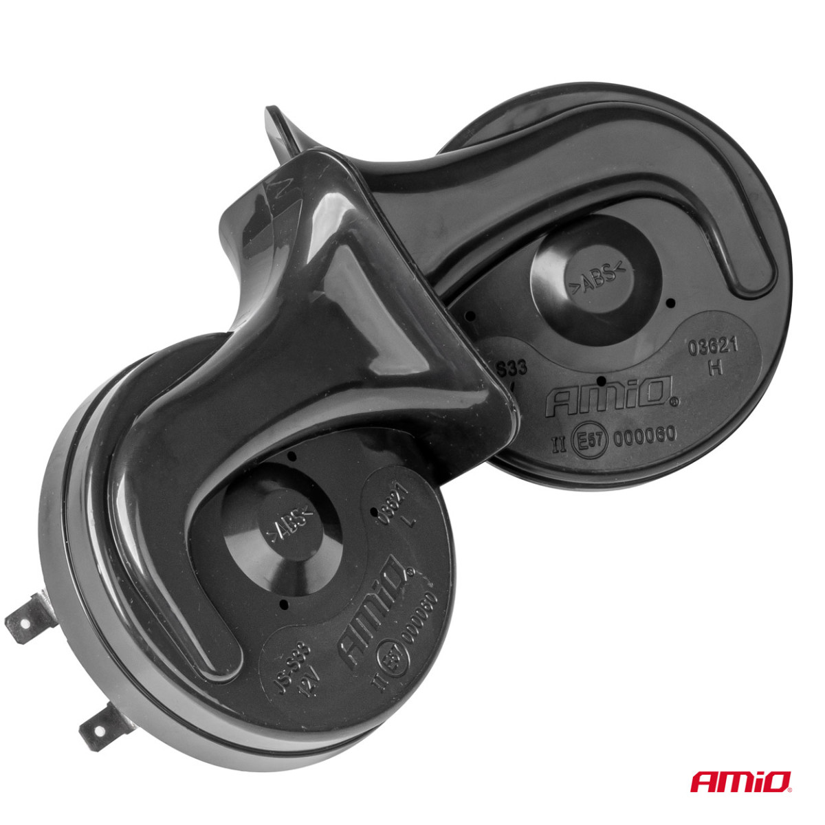 Skaņas signāli – 2 gab., 12 V, 110 dB, AMIO-03621