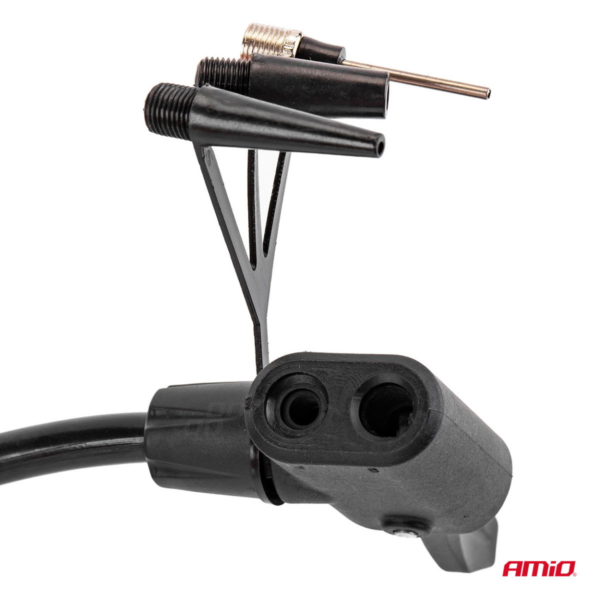 Augstas kvalitātes viena virzuļa kājas sūknis Ø55 mm ar manometru un adapteriem PU06