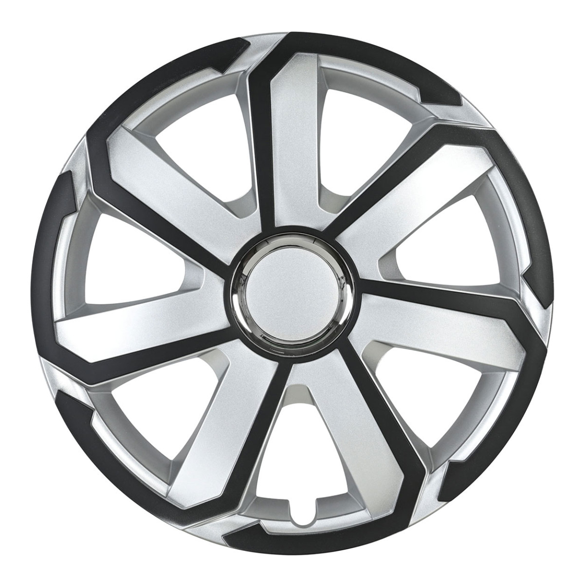 Riteņa pārsegs 1 gab. AEROSPIN, sudraba un melns 16" 