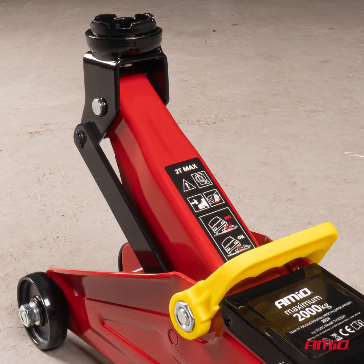 Hidrauliskais pacēlājs 2 t, AMIO-01035