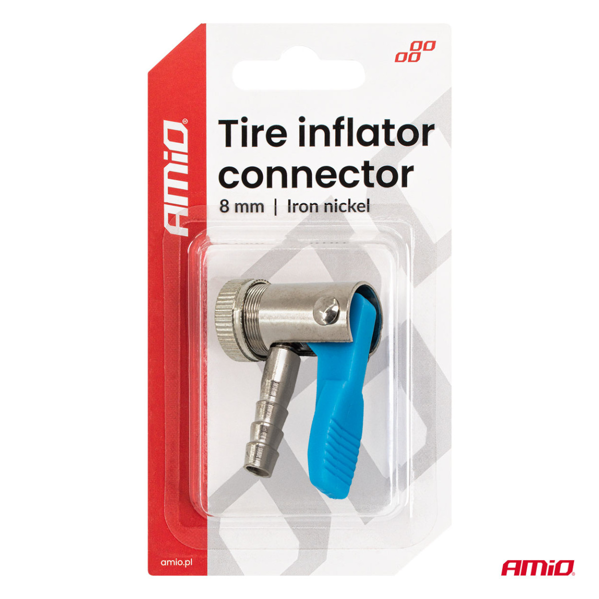 Kompresora adapteris 8 mm AMIO-04498