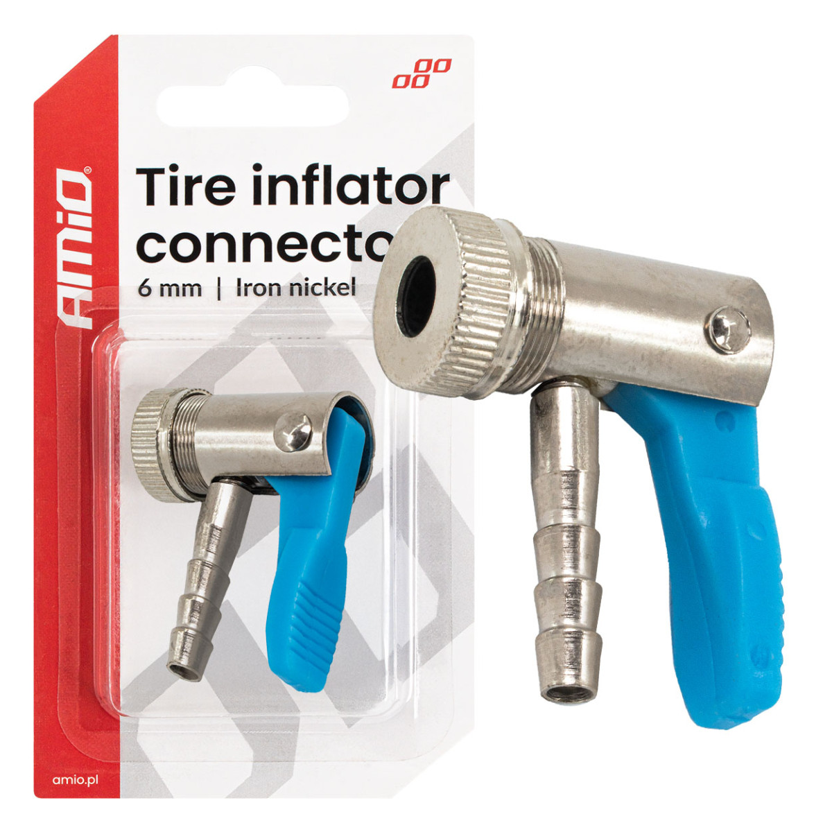 Kompresora adapteris 6 mm AMIO-04497