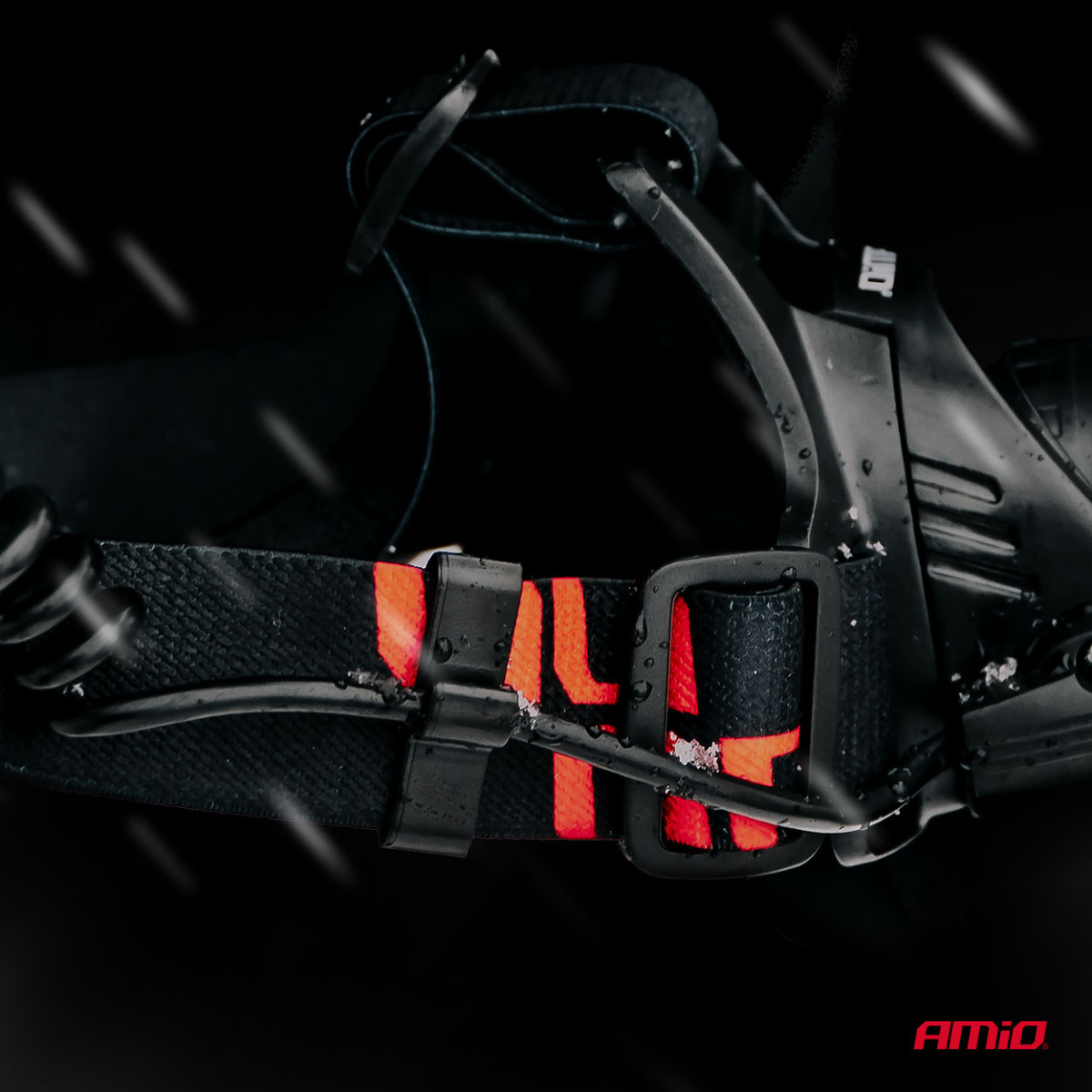 Uzlādējams LED pieres lukturītis T6 3600mAh AMIO-04664