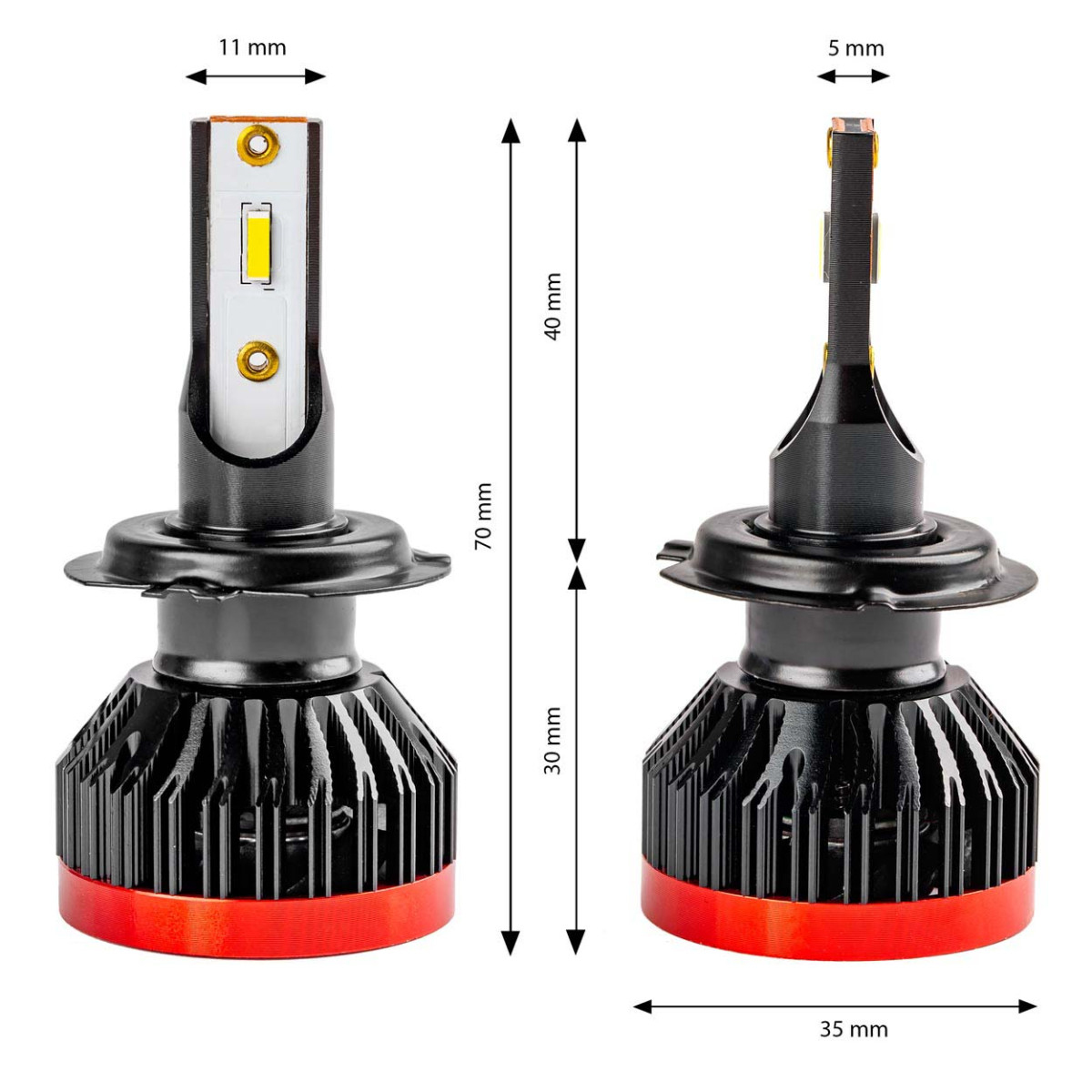 LED priekšējo lukturu spuldzes BF sērijas H7 BF AMiO-02242