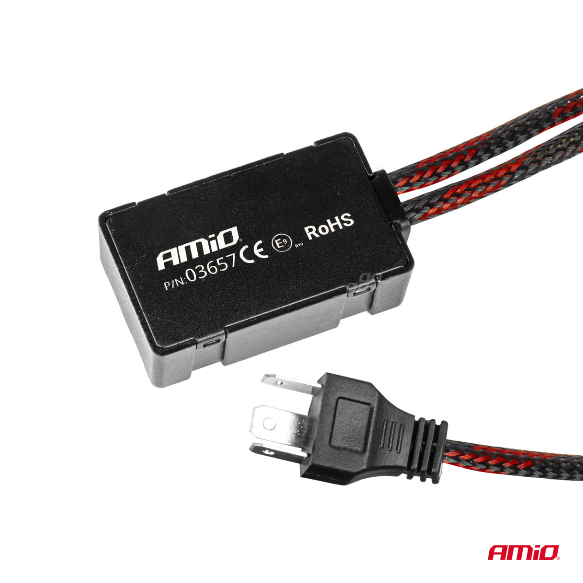 LED priekšējo lukturu spuldzes FLEX+ sērija H4/H19 canbus 6000K 12-24V AMIO-03657