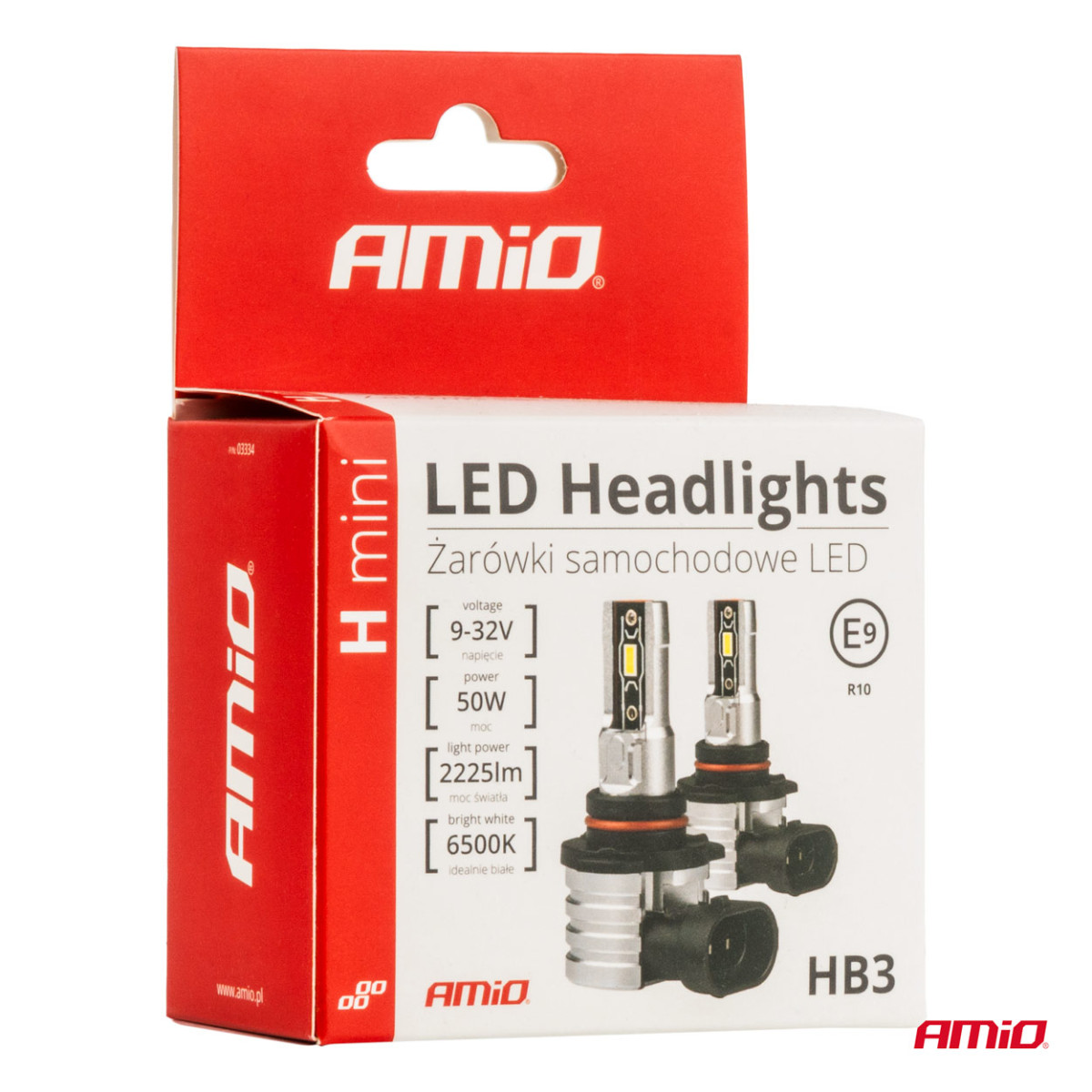 LED priekšējo lukturu spuldzes H-mini sērija HB3 9005/HIR1 9011/H10 AMiO-03334