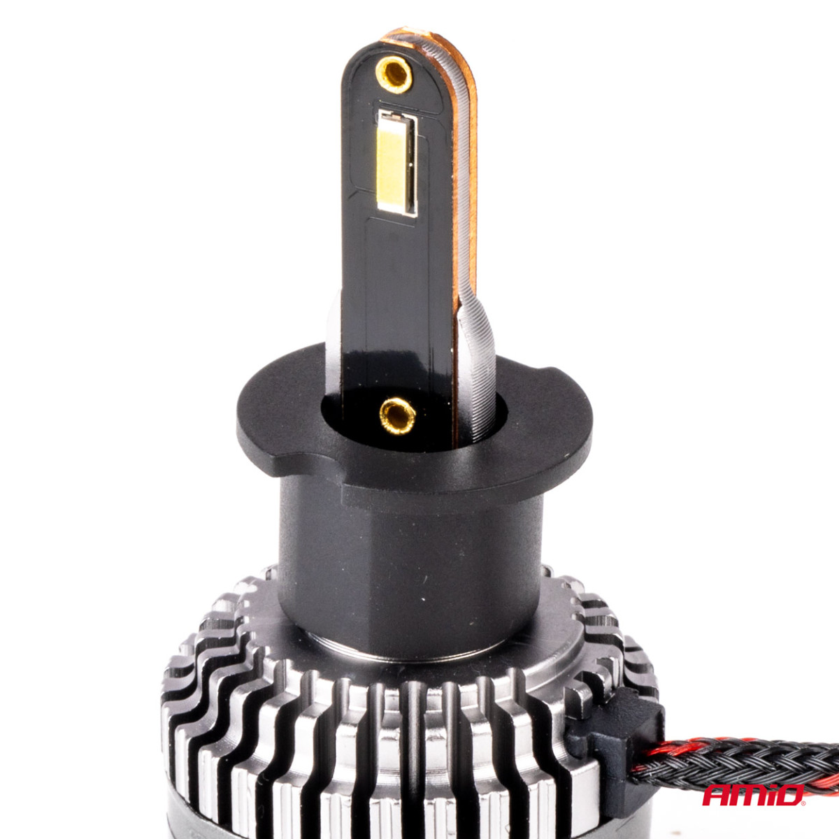 LED priekšējo lukturu spuldzes K3 sērijas H3 12V 6000K Canbus AMIO-03681