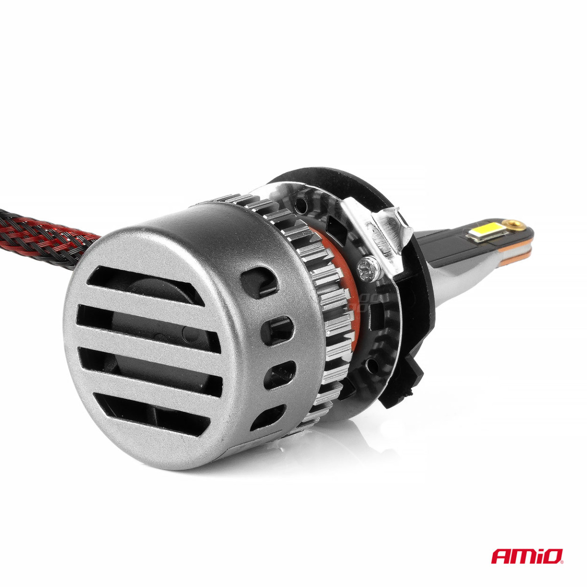 LED priekšējo lukturu spuldzes K3 sērija H7-6 12V 6000K Canbus AMIO-03685