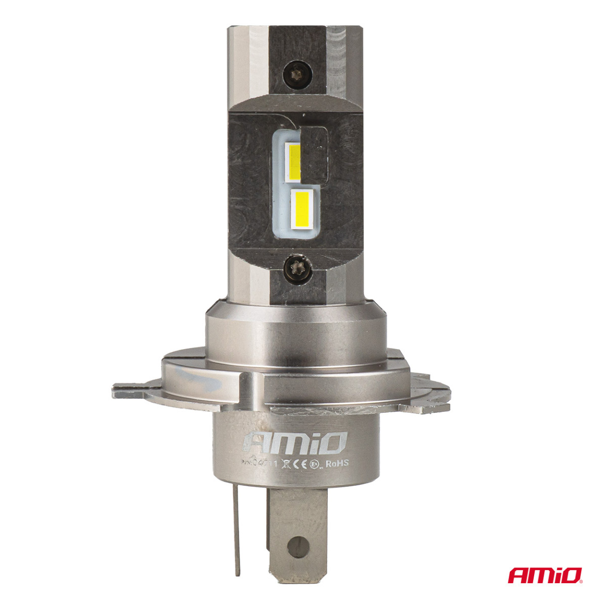 LED priekšējo lukturu spuldzes H25 CANBUS H4 H19 12V 36W, AMIO-04711