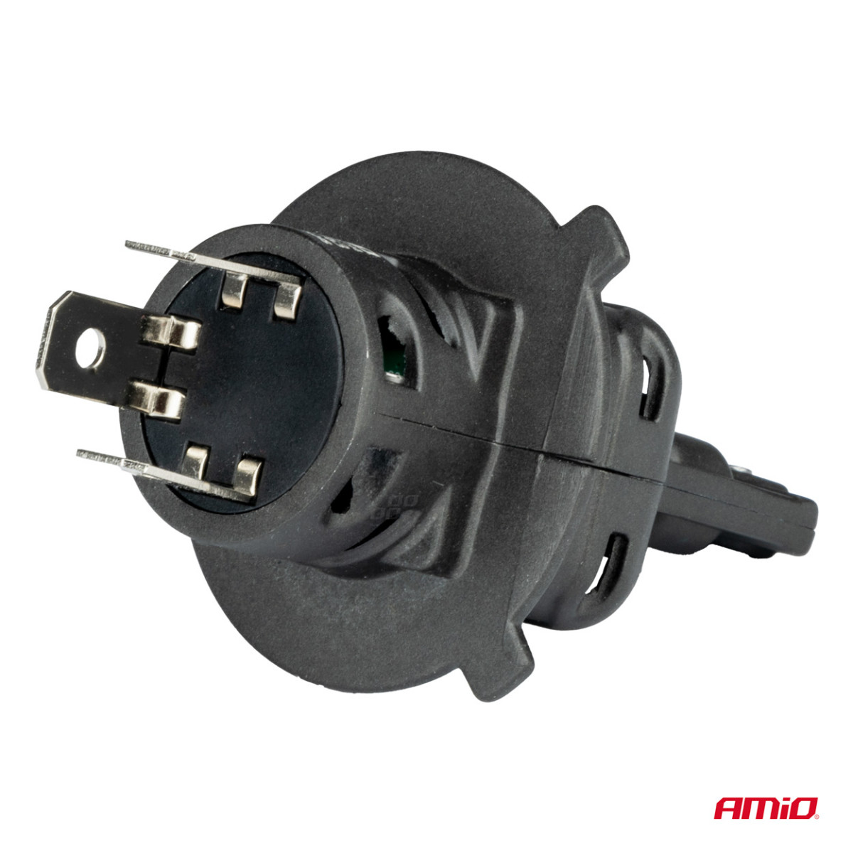 LED priekšējo lukturu spuldzes X4 sērijas AVIATOR H4/H19 6500K max 44W AMIO-03763